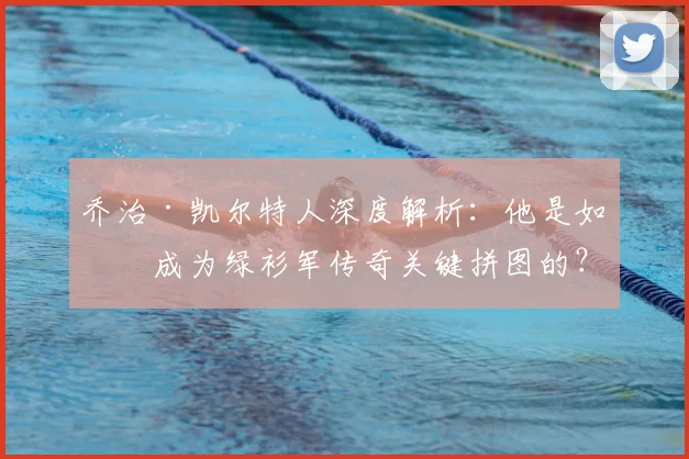 乔治·凯尔特人深度解析：他是如何成为绿衫军传奇关键拼图的？